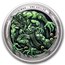 2026 New Zealand 1 oz Silver Colorized Dwelling Taniwha: Forest