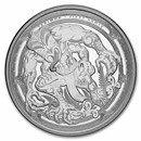 2026 New Zealand 1 oz Silver Dwelling Taniwha: Forest BU