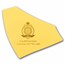 2026 Niue 1/10 gram Gold $1 Shaped Superman Logo