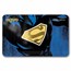 2026 Niue 1/10 gram Gold $1 Shaped Superman Logo