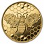 2026 Niue 1/10 oz Gold Gold Bee Proof (with Box & COA)