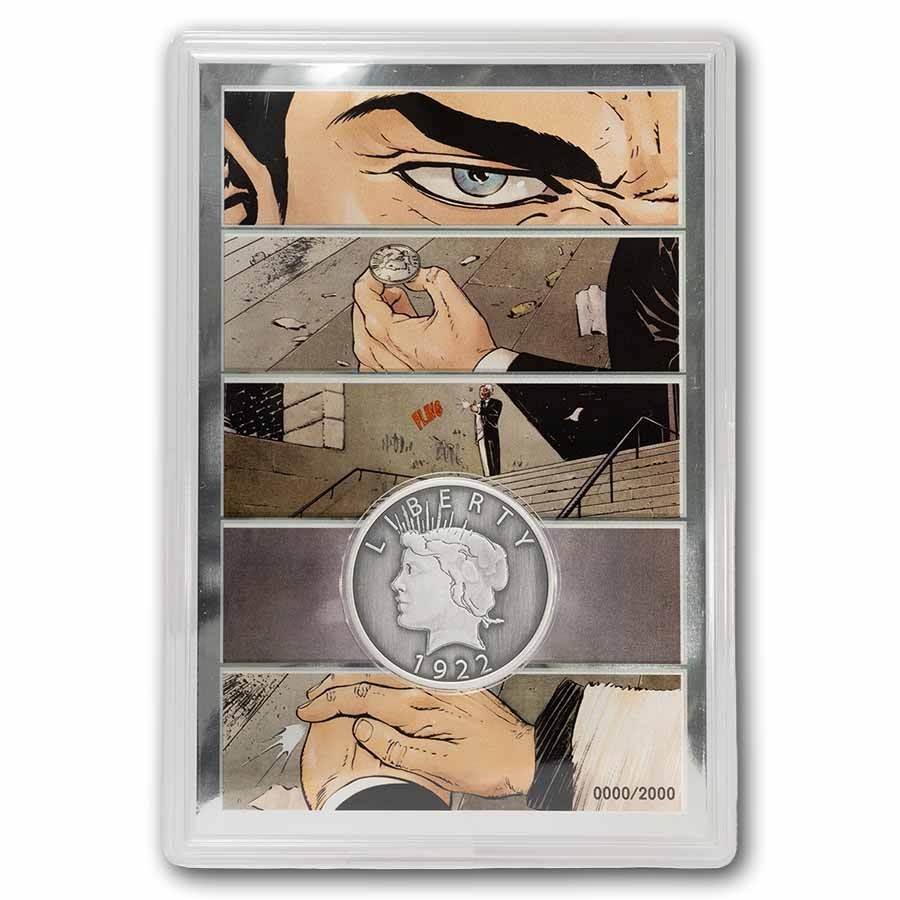 2026 Niue 1/2 oz + 5 g Silver $1 DC: Two-Face Collector's Set.