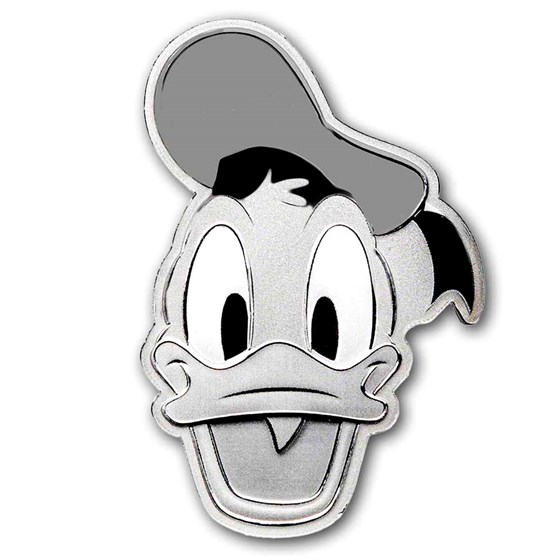2026 Niue 1/2 oz Silver $1 Disney Expressions: Donald Duck