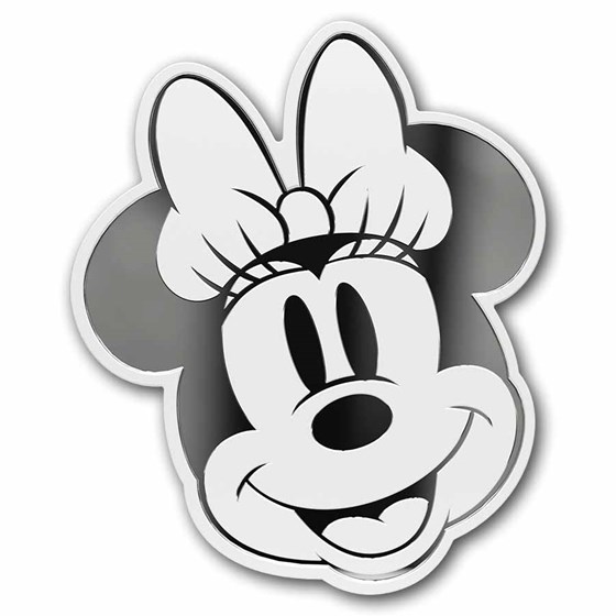2026 Niue 1/2 oz Silver $1 Disney Expressions: Minnie Mouse