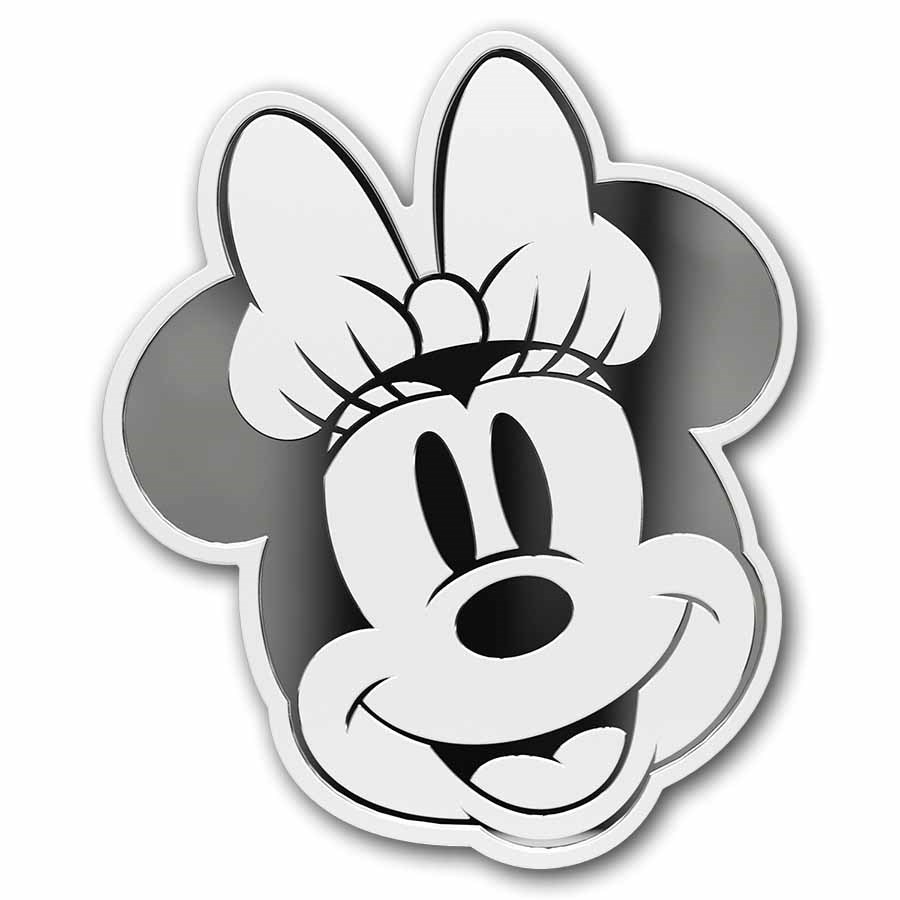 2026 Niue 1/2 oz Silver $1 Disney Expressions: Minnie Mouse