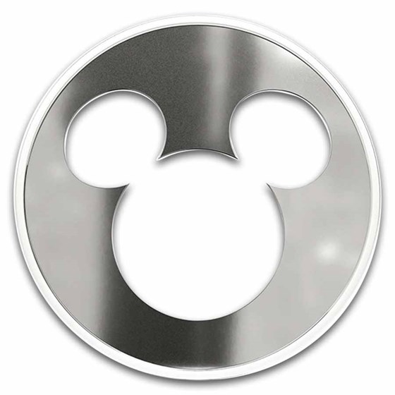 2026 Niue 1/2 oz Silver $1 Disney Silhouettes: Mickey Mouse