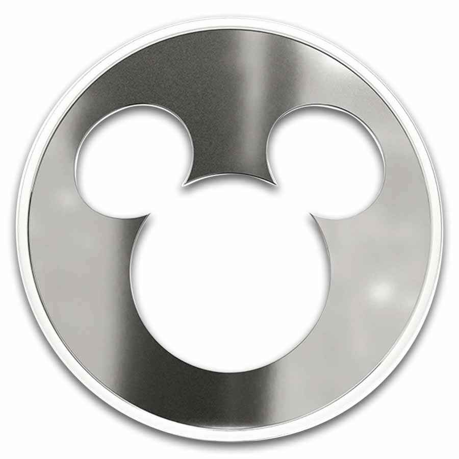 2026 Niue 1/2 oz Silver $1 Disney Silhouettes: Mickey Mouse