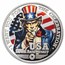 2026 Niue 1/2 oz Silver 250 Years of U.S. Independence: Uncle Sam