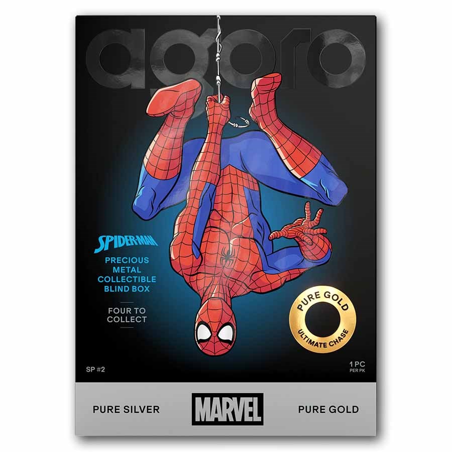 2026 Niue 1/2 oz Silver Marvel: Spider-Man Transforms Blind Box