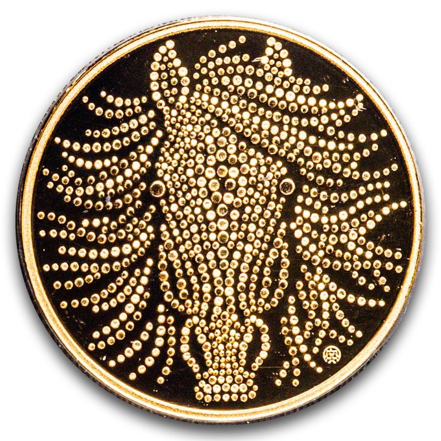 2026 Niue 1/25 oz Gold Year of the Horse (with Box & COA)
