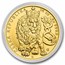 2026 Niue 1/4 oz Gold Czech Lion BU