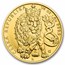 2026 Niue 1/4 oz Gold Czech Lion BU