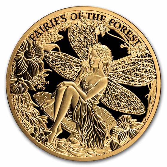 2026 Niue 1 oz Gold Fairies of the Forest Proof (with Box & COA)