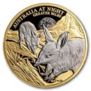 2026 Niue 1 oz Gold Proof Australia at Night: Greater Bilby