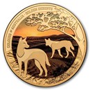 2026 Niue 1 oz Gold Proof Colours of Australia; Golden Deserts