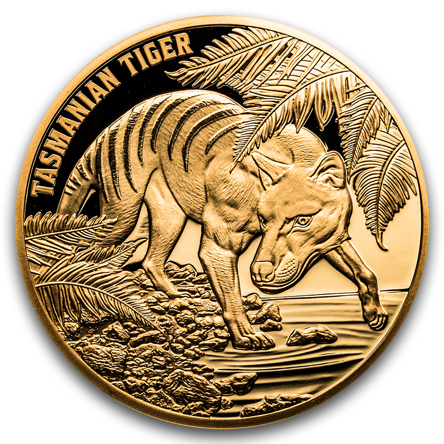 Buy 2026 Niue 1 oz Gold Proof Tasmanian Tiger | APMEX