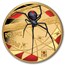 2026 Niue 1 oz Gold Red Back Spider Deadly & Dangerous PF (Box)