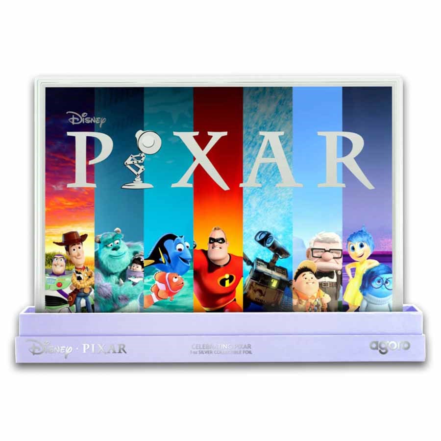2026 Niue 1 oz Silver $2 Disney: Celebrating Pixar (Damaged Box)
