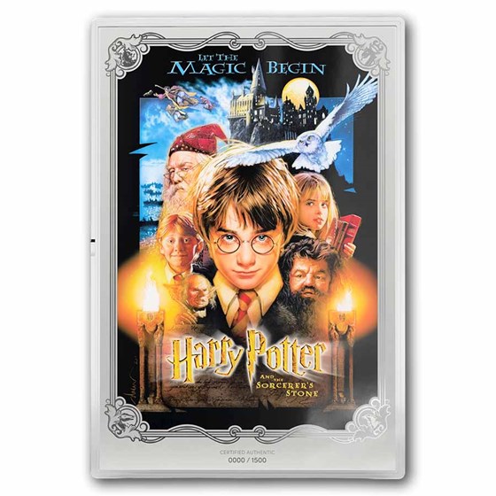2026 Niue 1 oz Silver $2 HP Movie Foil: The Sorcerer's Stone