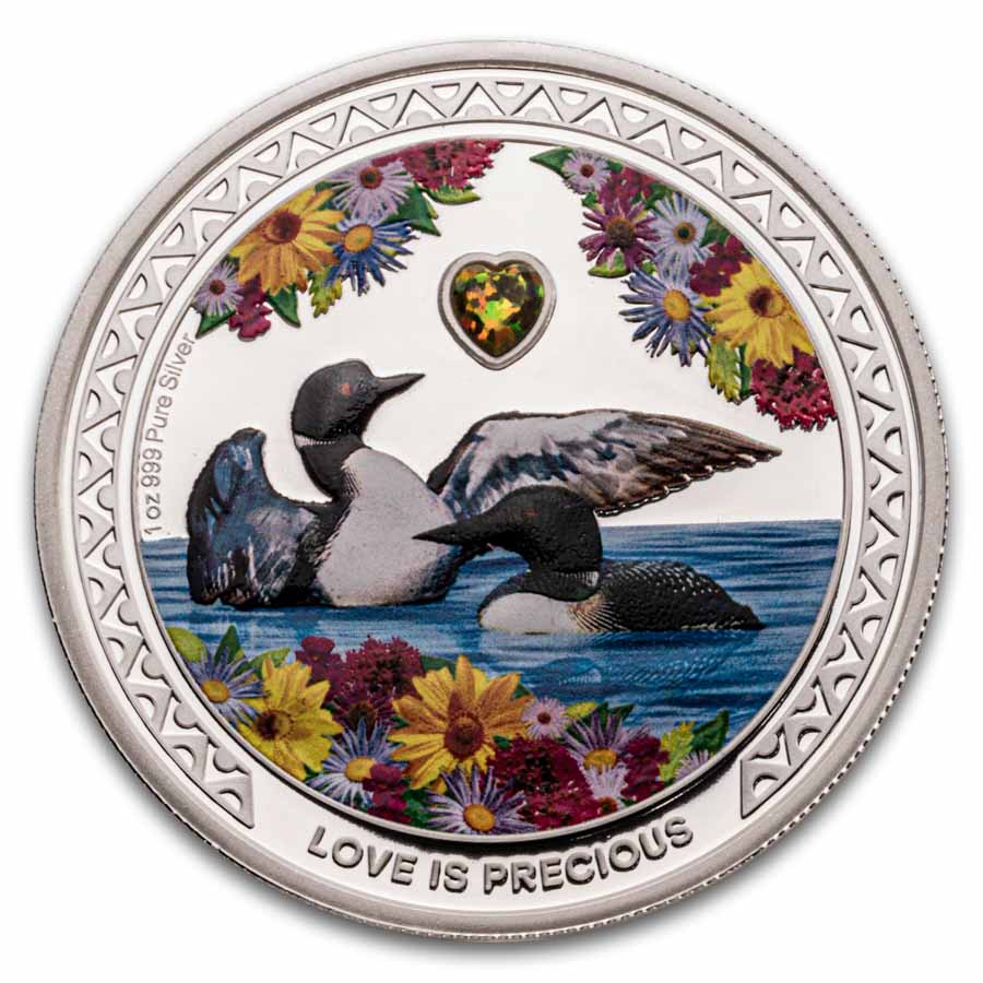 Buy 2026 1 oz Silver Love - Great Northern Diver | APMEX