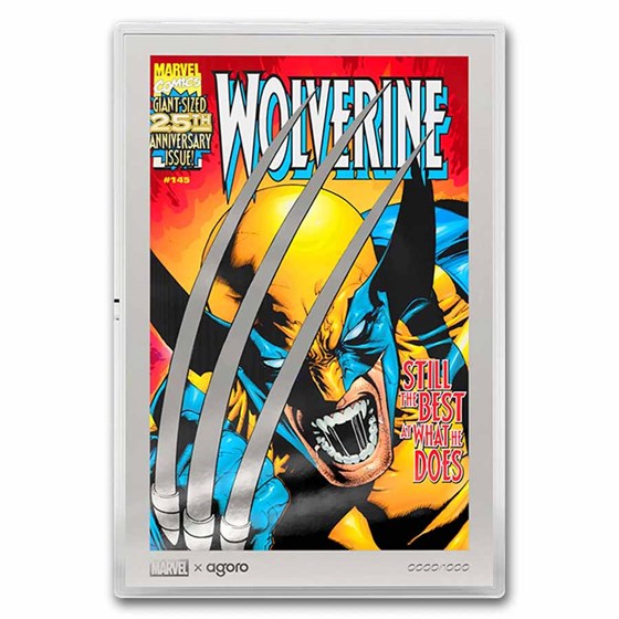 2026 Niue 1 oz Silver $2 Marvel Comics: Wolverine #145 w/ chase