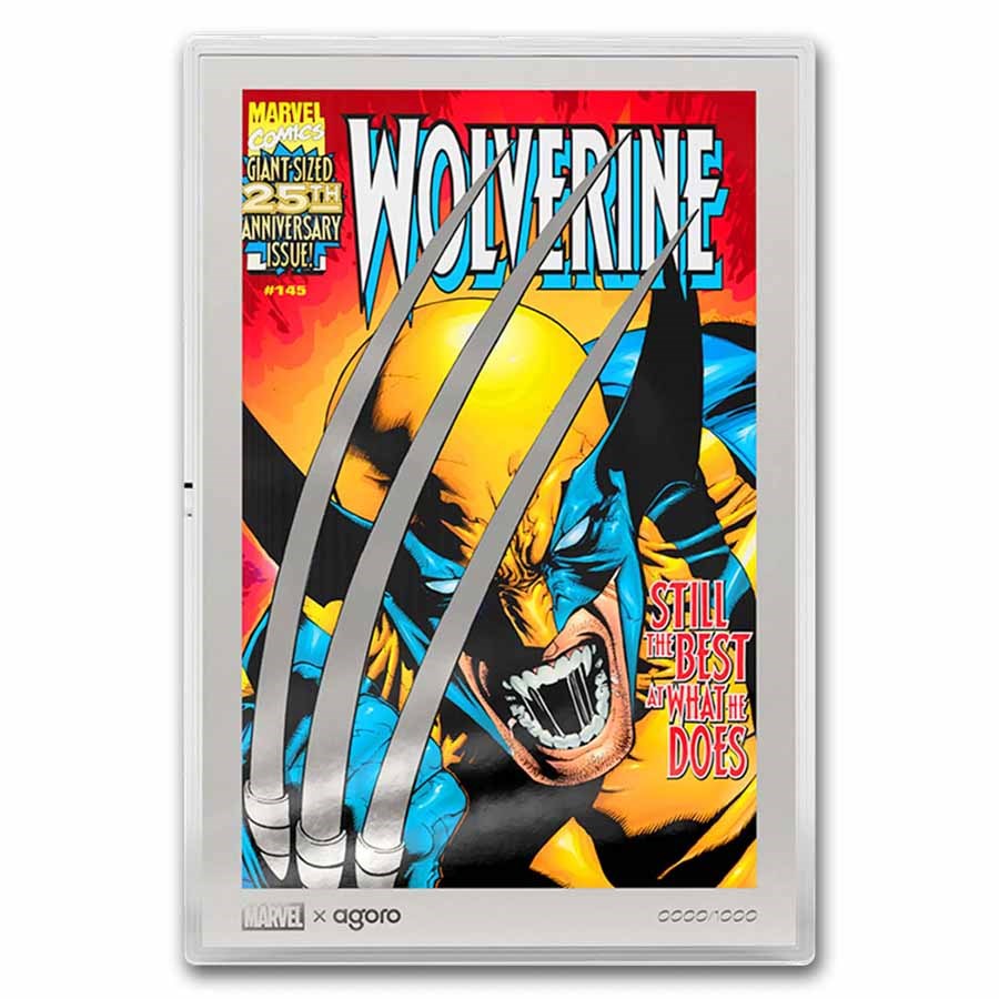 2026 Niue 1 oz Silver $2 Marvel Comics: Wolverine #145 w/ chase
