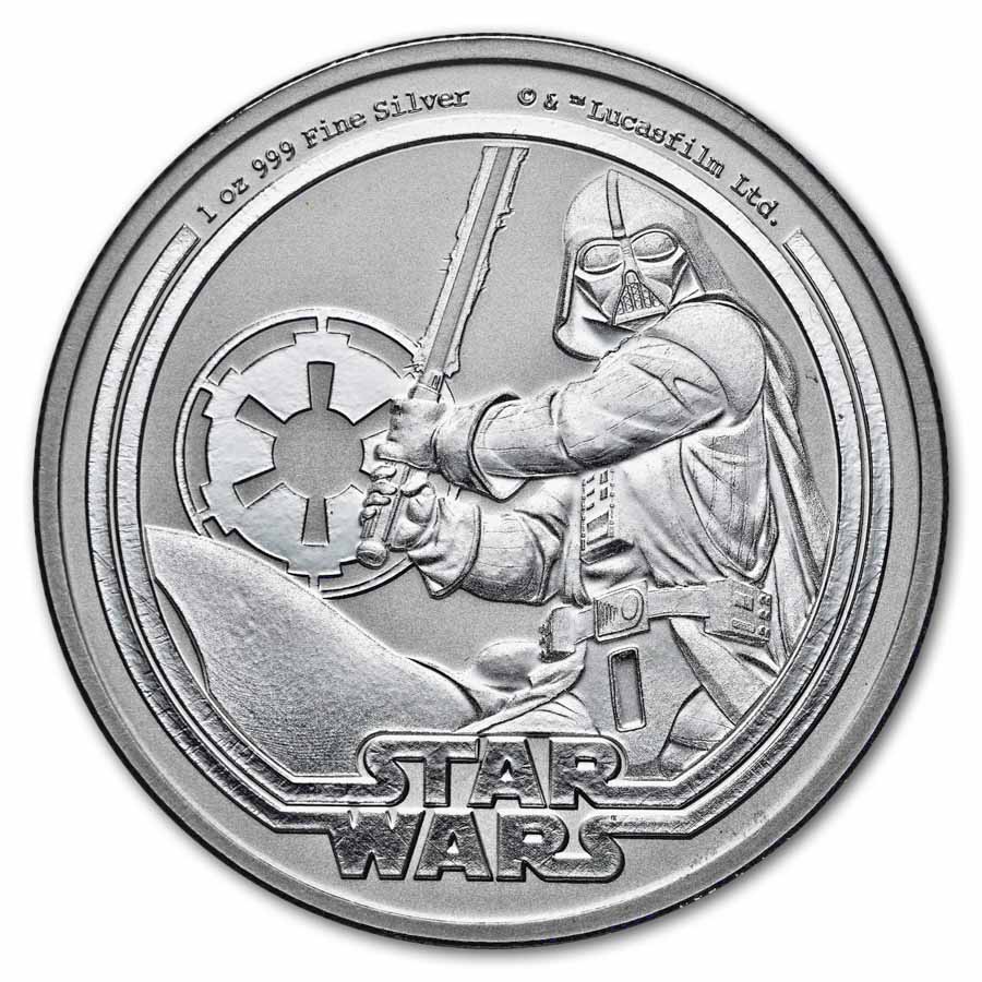 Buy 2026 Niue 1 oz Silver $2 Star Wars Darth Vader | APMEX
