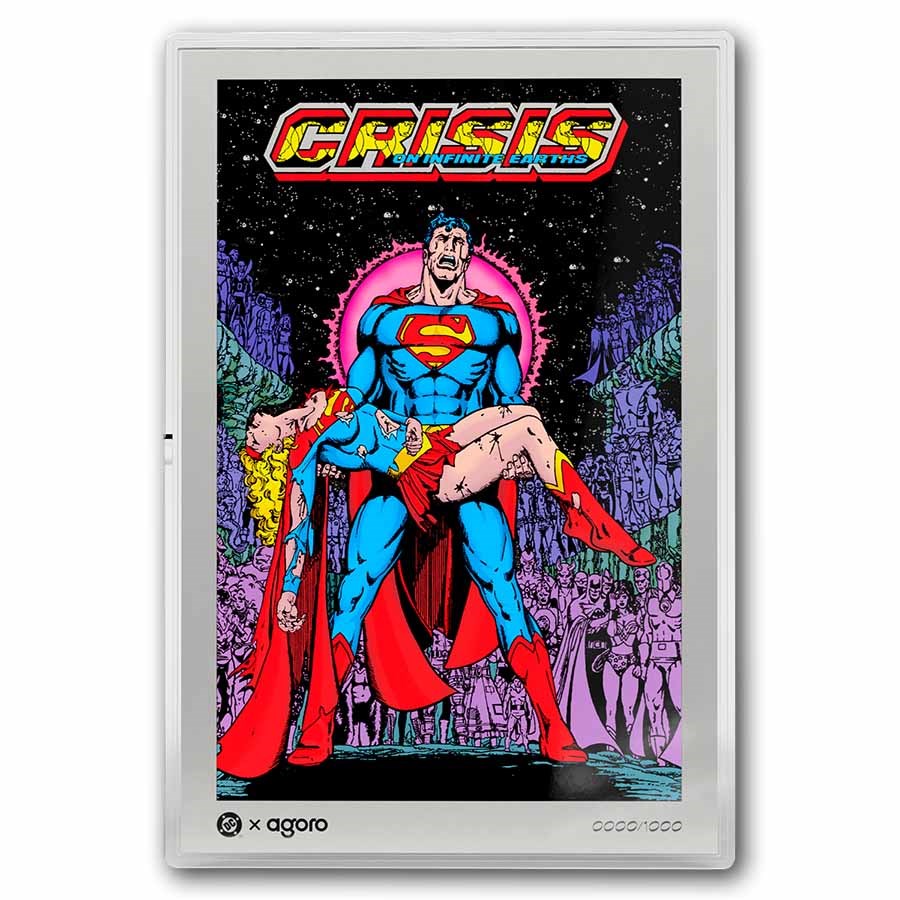 2026 Niue 1 oz Silver $2 Superman #7: Death of Supergirl Foil
