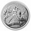 2026 Niue 1 oz Silver Camelot: Sir Perceval BU