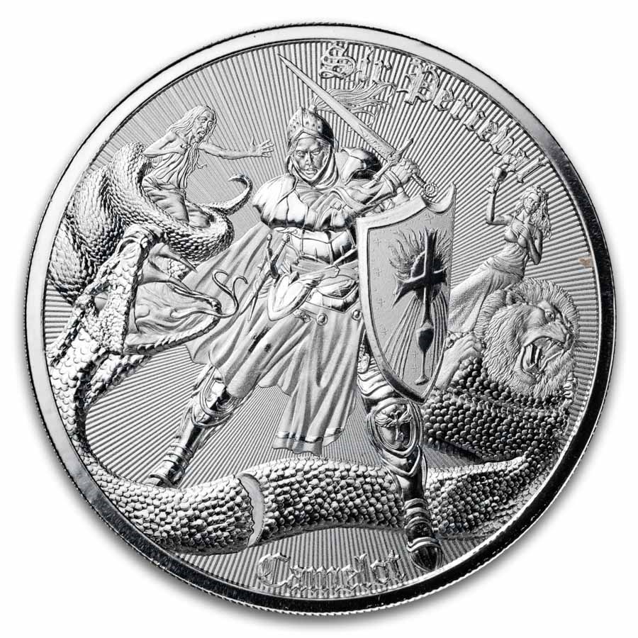 2026 Niue 1 oz Silver Camelot: Sir Perceval BU