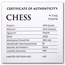 2026 Niue 1 oz Silver Chess Pawn Black Proof (with Box & COA)