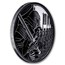 2026 Niue 1 oz Silver Chess Pawn Black Proof (with Box & COA)