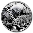 2026 Niue 1 oz Silver Chess Pawn Black Proof (with Box & COA)