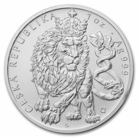 2026 Niue 1 oz Silver Czech Lion (MD® Premier + PCGS FS)