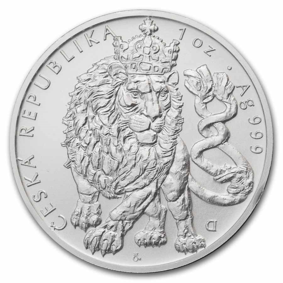 2026 Niue 1 oz Silver Czech Lion (MD® Premier + PCGS FS)