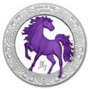 2026 Niue 1 oz Silver Lunar Year of The Horse (Colorized)