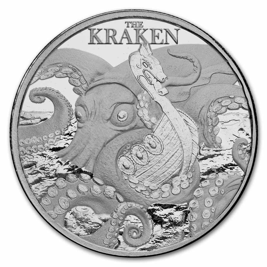 Buy 2026 Niue 1 oz Silver Mythical: The Kraken BU | APMEX