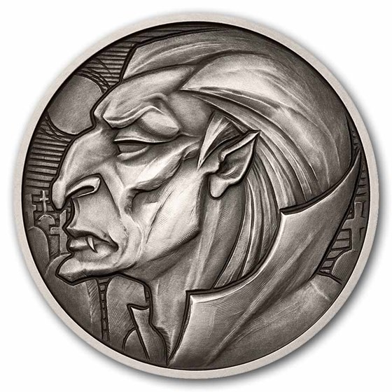 2026 Niue 1 oz Silver Mythological Figures: Vampire