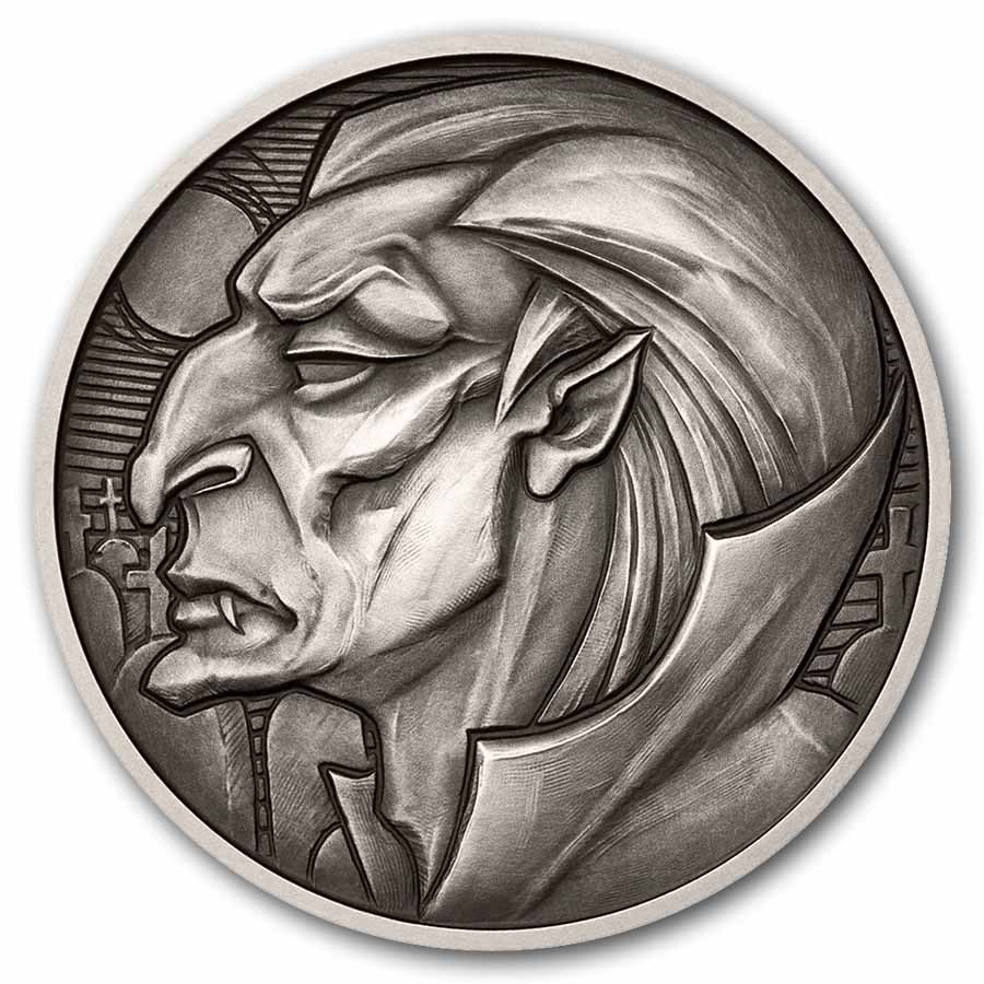 2026 Niue 1 oz Silver Mythological Figures: Vampire