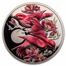 2026 Niue 1 oz Silver Proof Birds of Beauty: Purple Finch