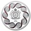 2026 Niue 1 oz Silver Proof Colorized Human Body - Tonsil