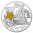 2026 Niue 1 oz Silver Proof Crystal Coin: Hello Baby