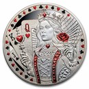 2026 Niue 1 oz Silver Queen of Hearts Proof (with Box & COA)