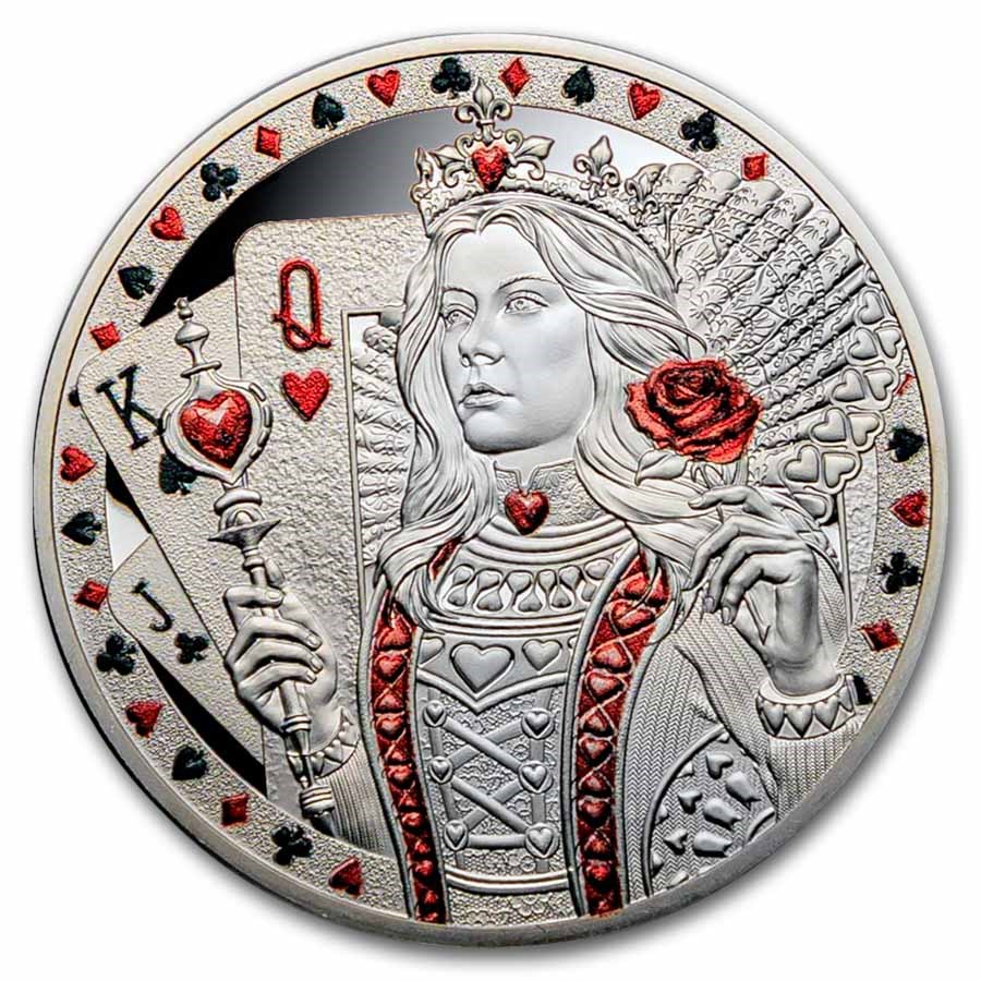 2026 Niue 1 oz Silver Queen of Hearts Proof (with Box & COA)