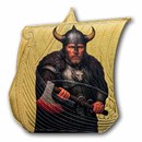 2026 Niue 1 oz Silver Sail with the Vikings: Erik Bloodaxe