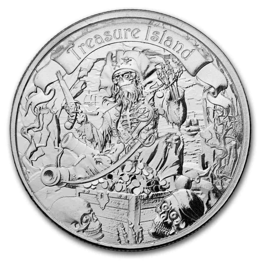 Buy 2026 Niue 1 oz Silver Treasure Island BU Coin | APMEX