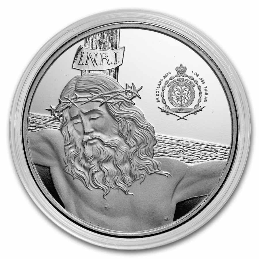 2026 Niue 1 oz Silver Wonders of Christ: Walking on Water BU | eBay