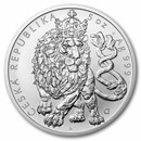 2026 Niue 10 oz Silver Czech Lion BU