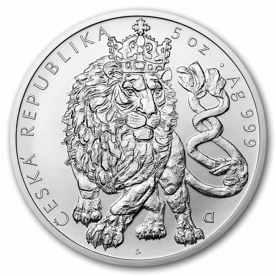 2026 Niue 10 oz Silver Czech Lion BU