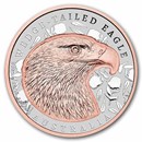 2026 Niue 1oz Ag $2 Super Incused Rose Gold Wedge-Tailed Eagle
